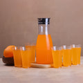 Transparent Unbreakable Jug & Glass Set, perfect for daily use.
