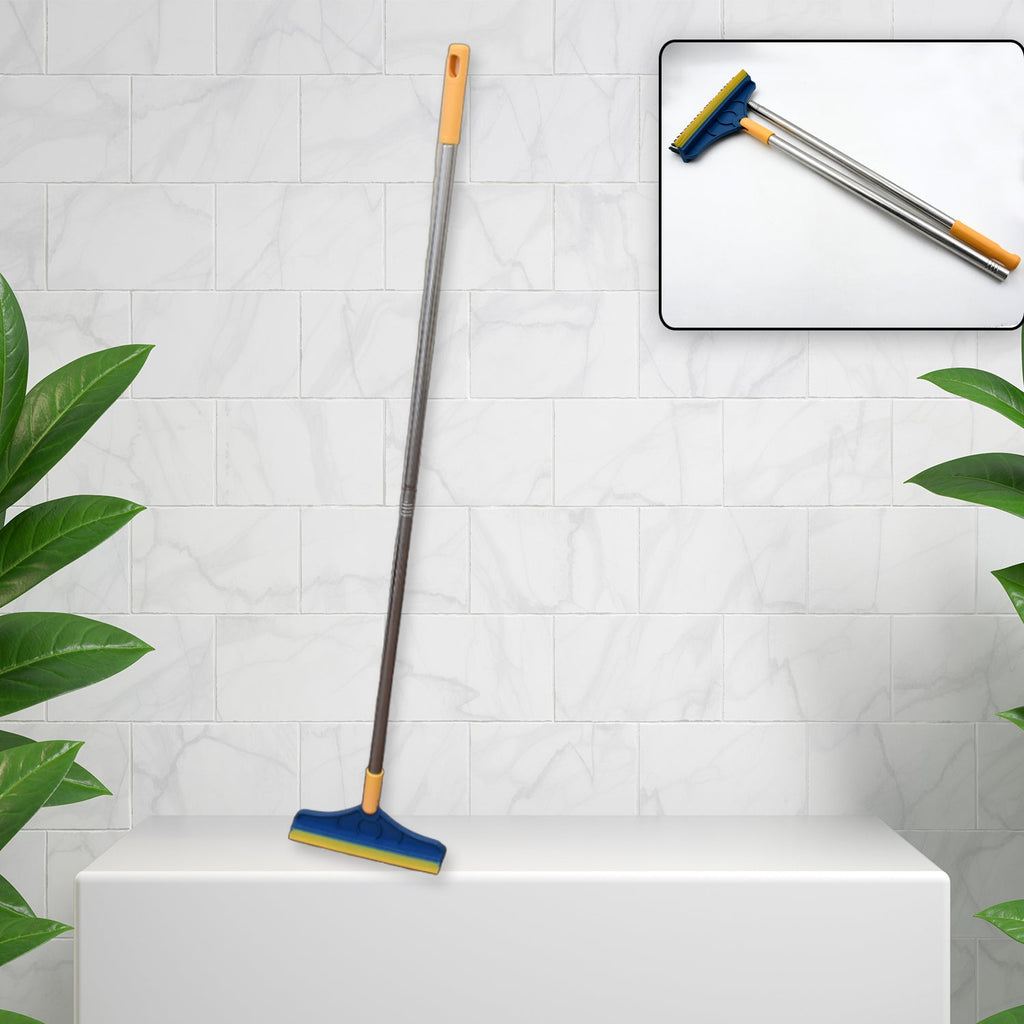 Demonstration of the 120-degree rotating floor cleaning brush on a tiled surface.