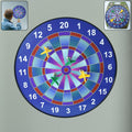 Colorful magnetic dartboard game set for safe indoor play