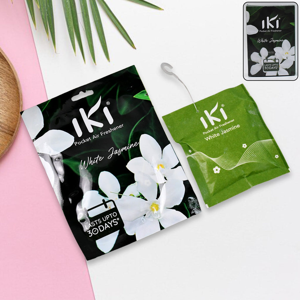 IKI Pocket Air Freshener pouch with Aroma Go fragrance in 10g size