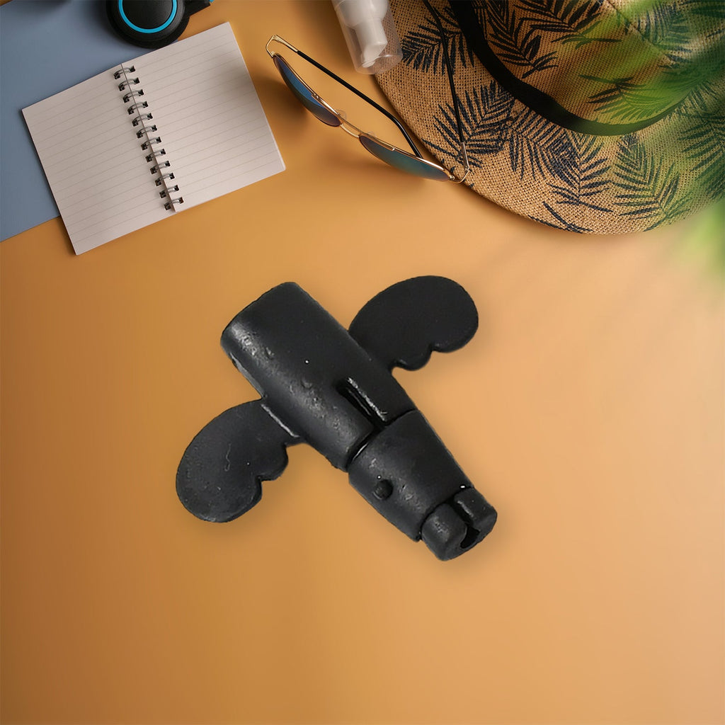 Angel silicone data cable protector showcasing its soft texture and unique design.