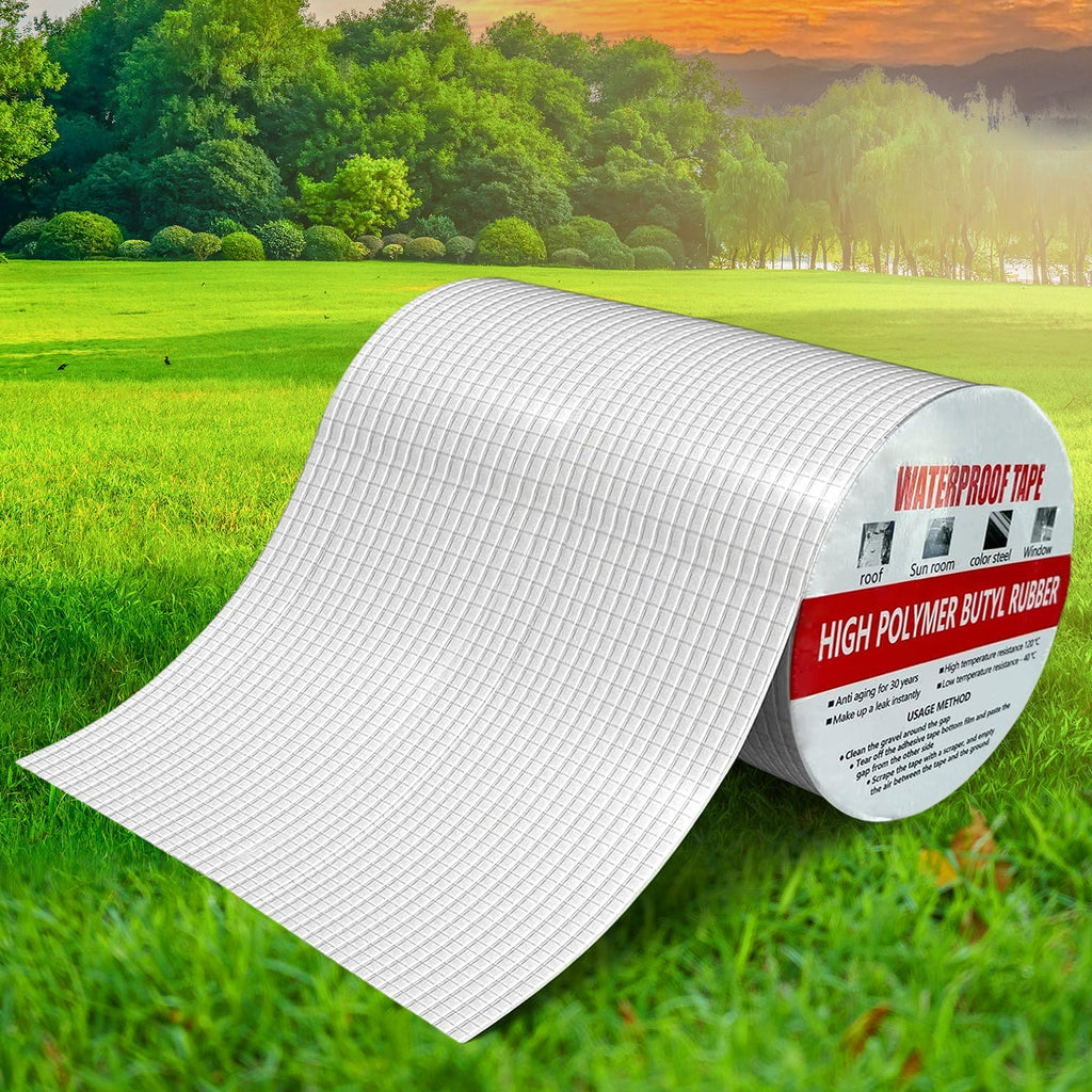 Waterproof repair tape roll suitable for pipe leaks and roof repairs