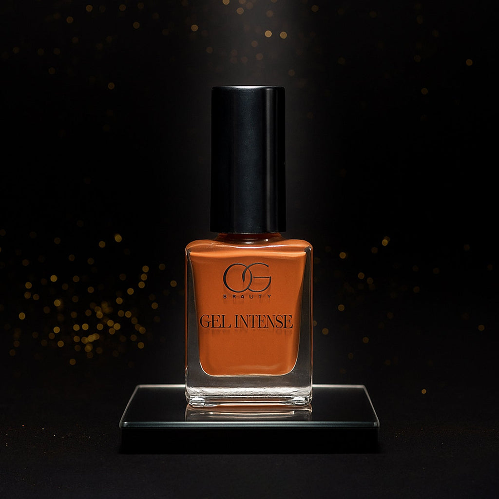 OG Beauty Gel Intense Nail Polish with rich pigmented glossy finish