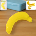 Yellow banana case closed, ready for transport.