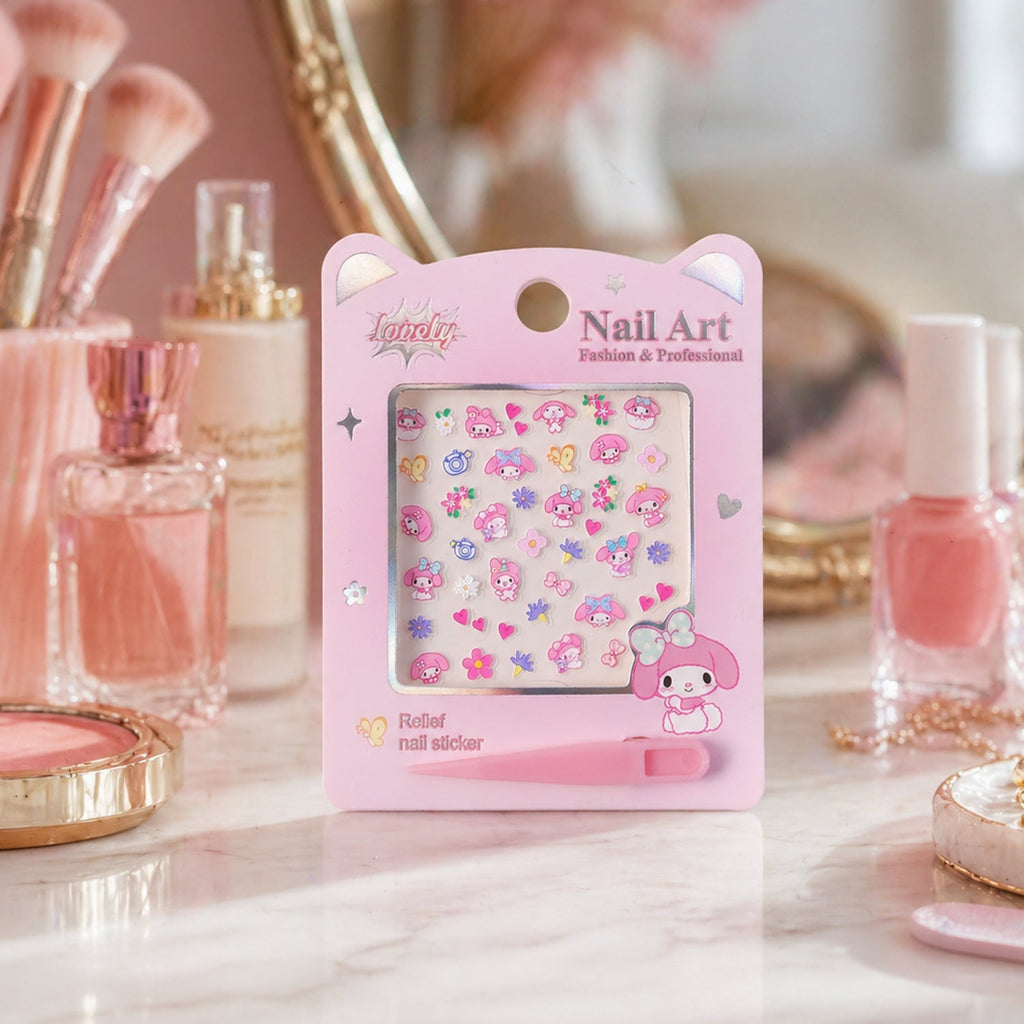 Colorful nail stickers for girls and womenÕs nail art