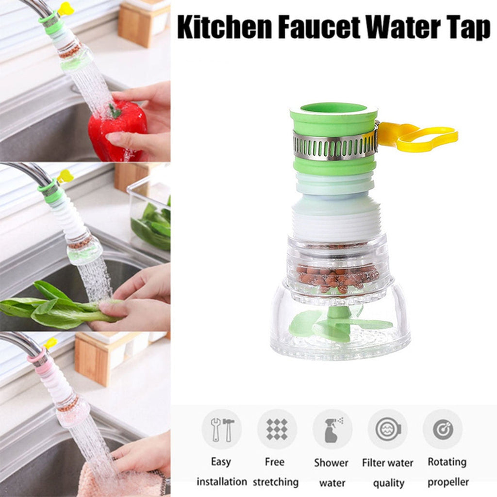 Adjustable and expandable water-saving valve for various faucet types.