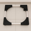 Adjustable heavy-duty fridge and washing machine stand trolley with sturdy base