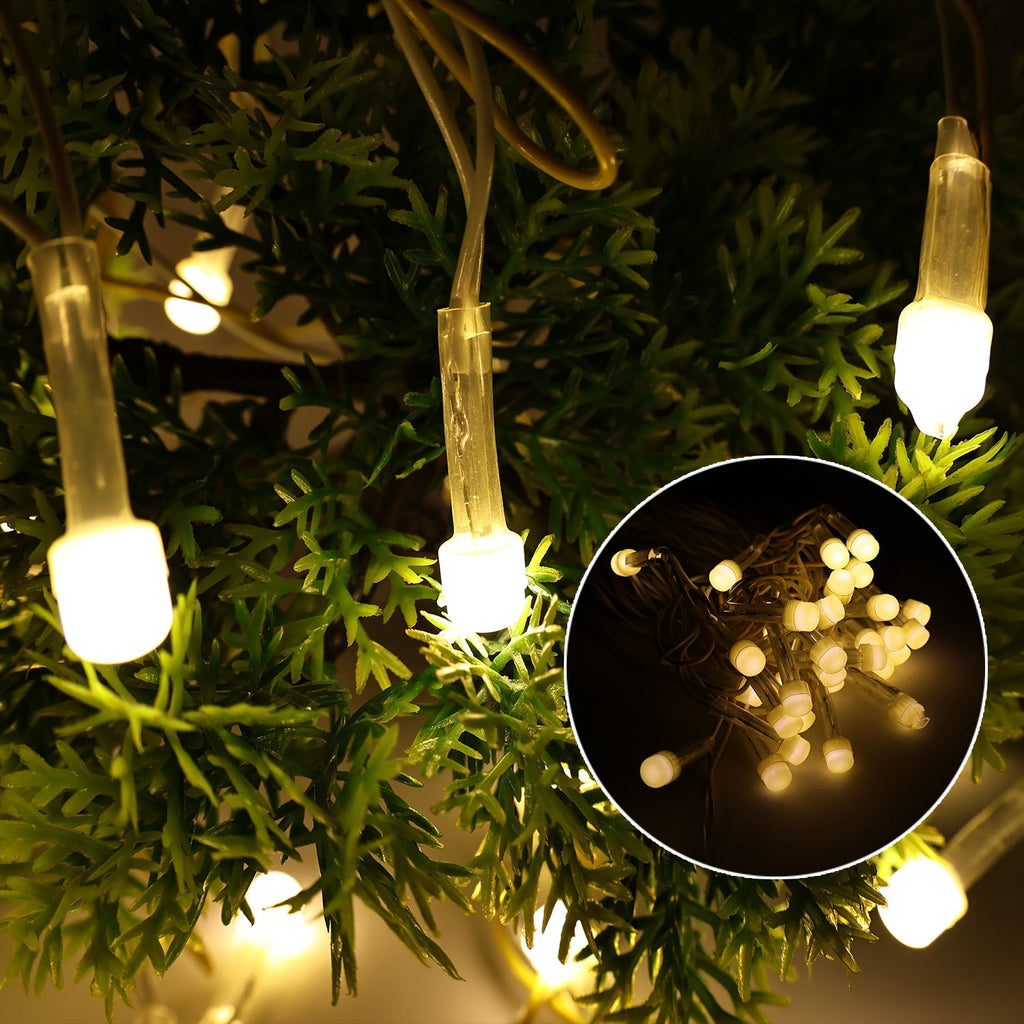 Multi-color decorative LED lights on insulated wire perfect for party decoration