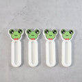 Self stick push pull helper installed on sliding window as easy grip handle