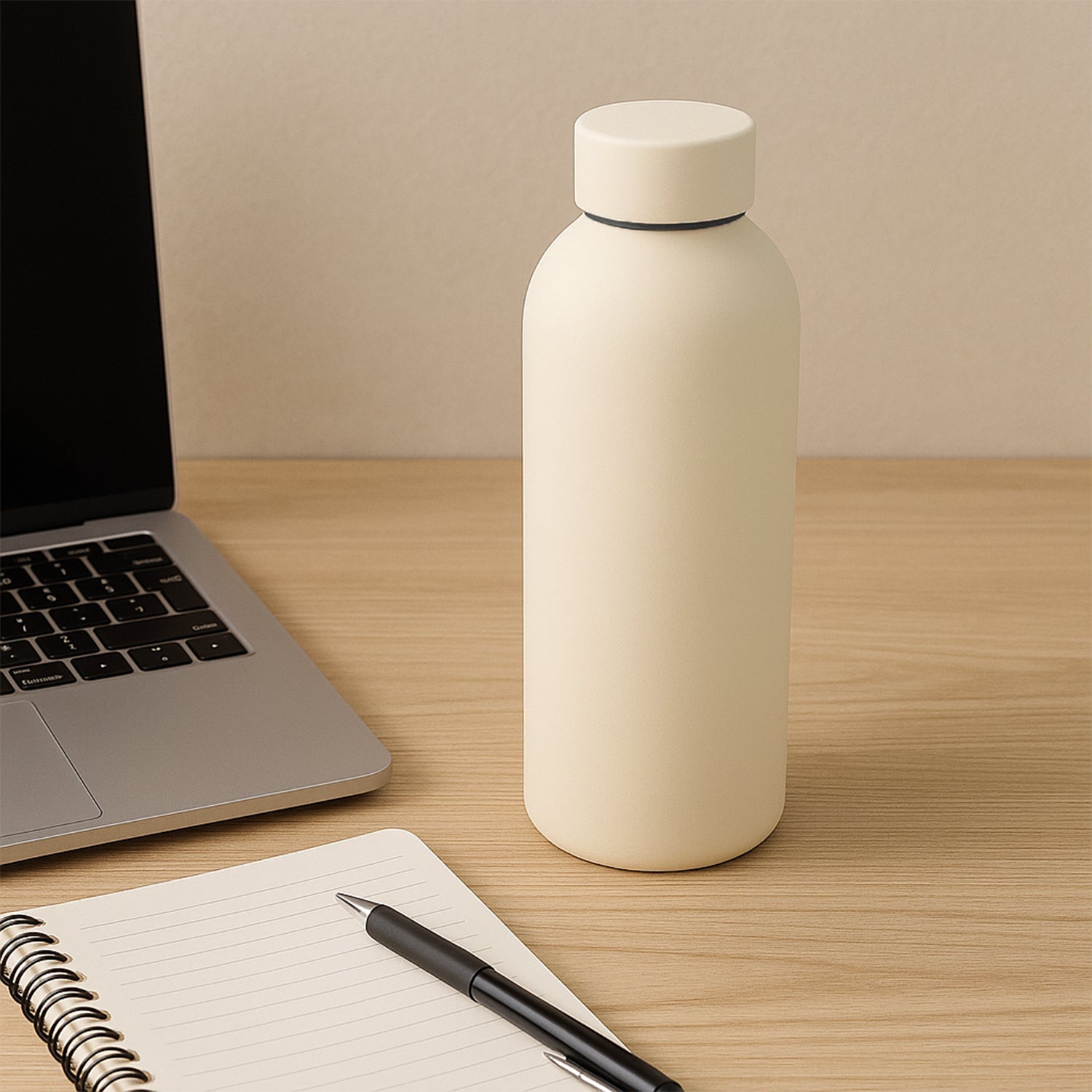 Eco-friendly stainless steel water bottle with double vacuum insulation
