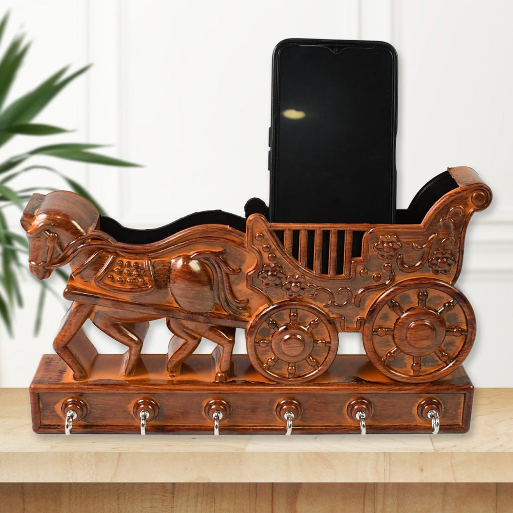 Rath wall key stand mounted on a wall, showcasing its utility for organizing keys.