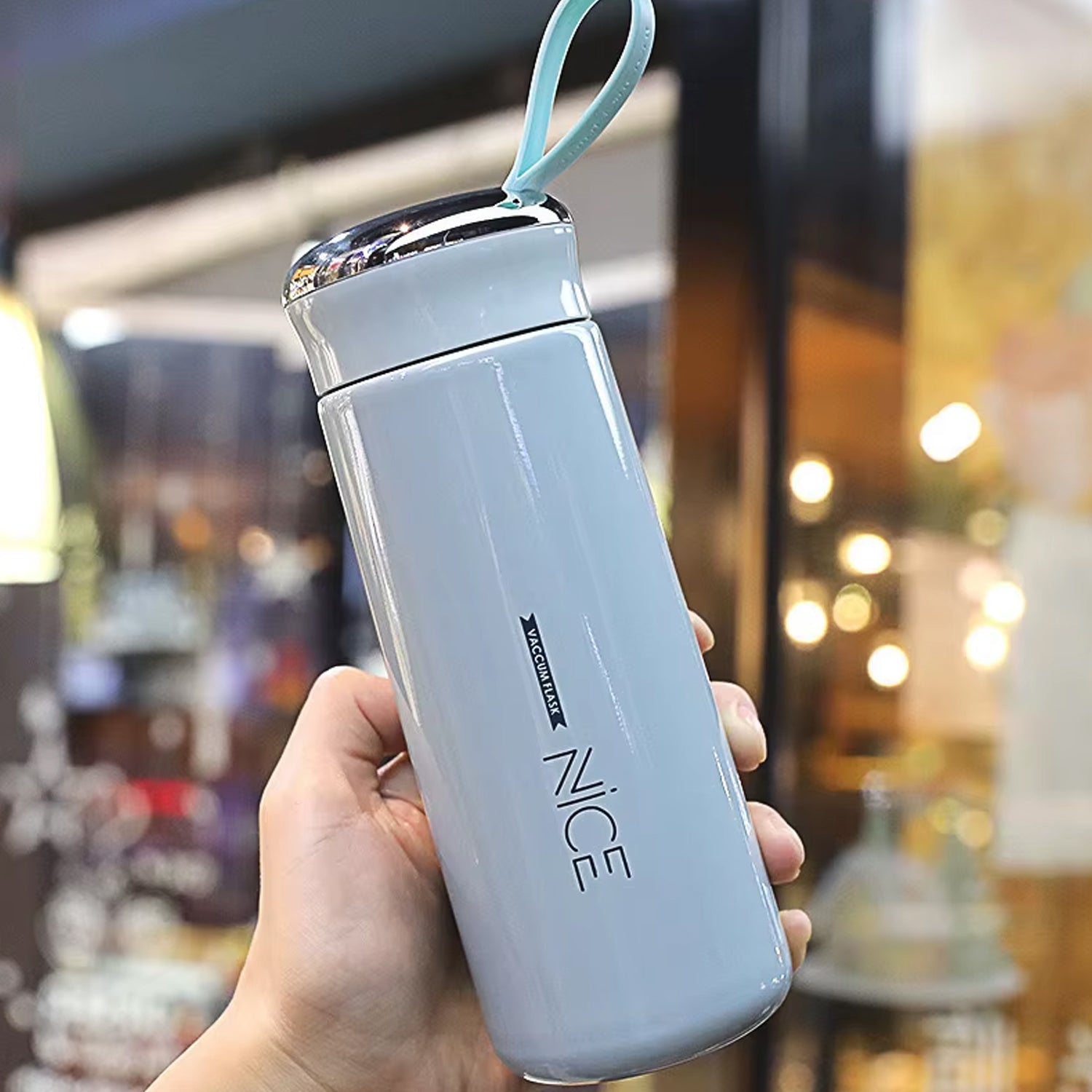 Specifications details printed for glass water bottle 400ml