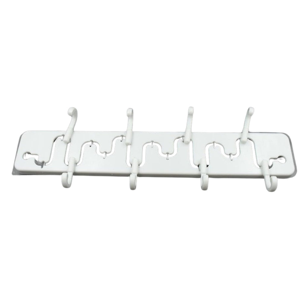 Adjustable wall hook in its retail packaging.