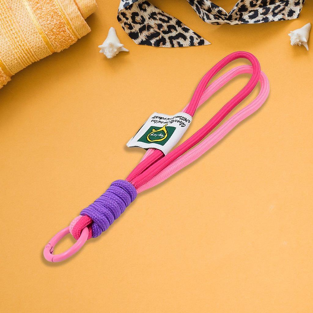 Multi-purpose mobile phone lanyard in various colours, showcasing its versatility.