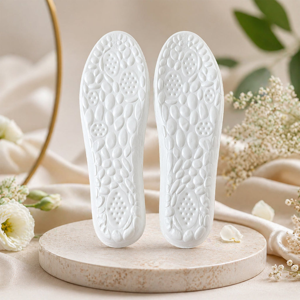 Flexible foot support insoles cushion for men and women