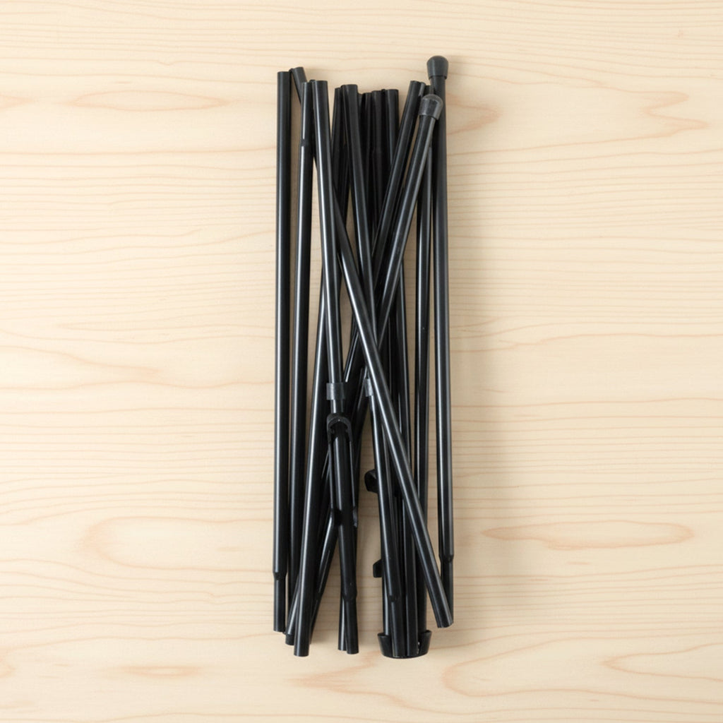 Collapsible metal art display stand designed for indoor and outdoor use