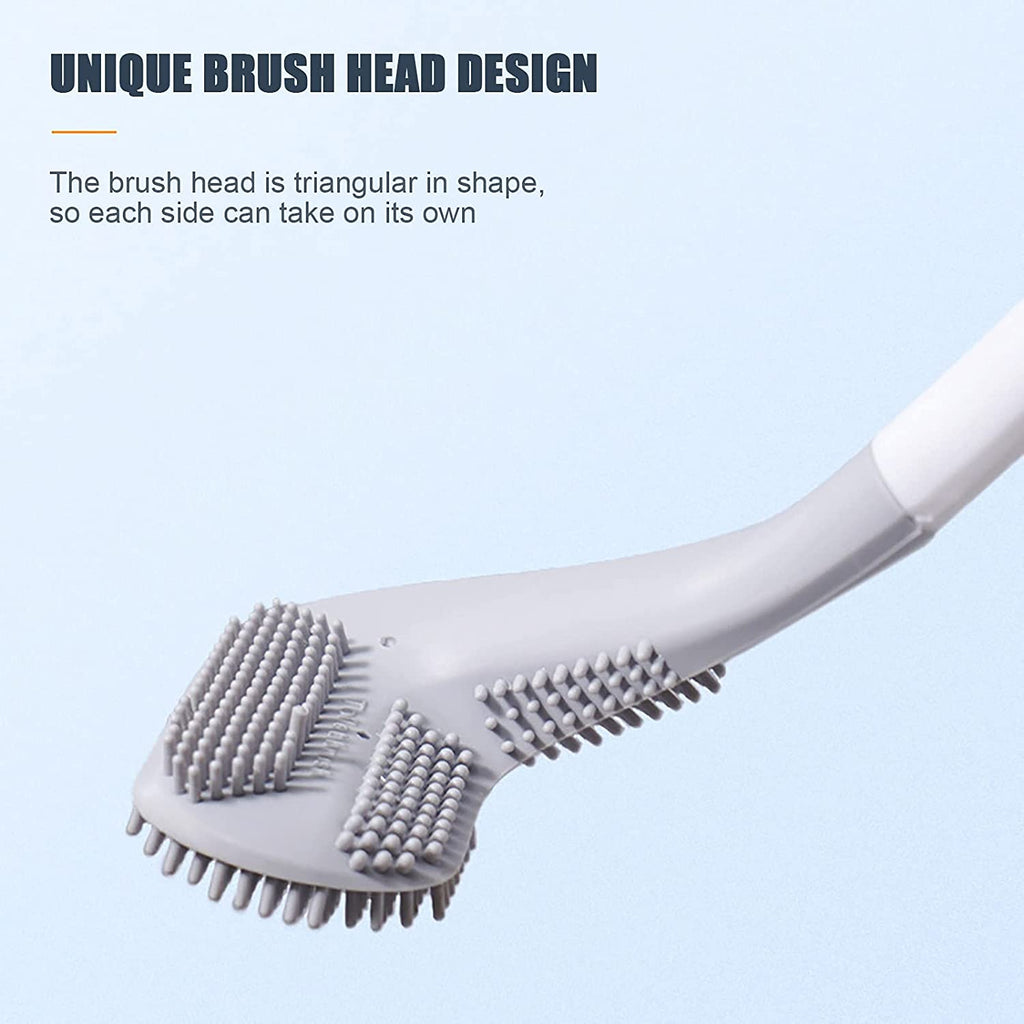 Stylish golf toilet brush with a quick-drying base for hygiene.