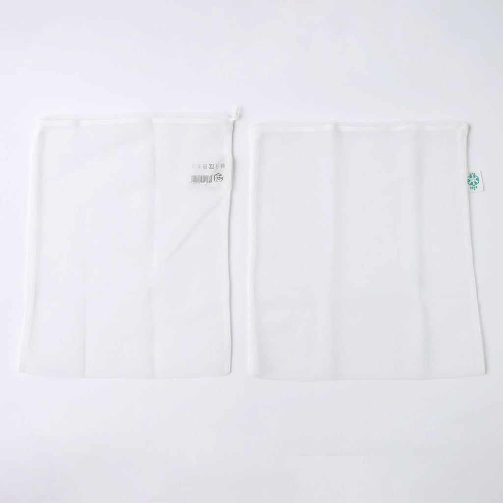 Sustainable mesh produce bags for organized kitchen and plastic-free shopping