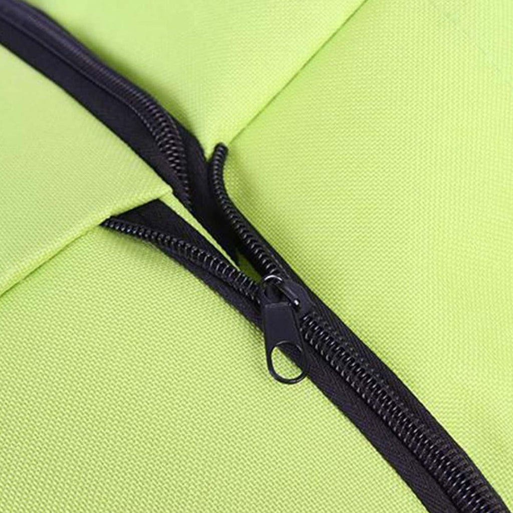 Detailed view of the wheels and base of the FERVENT foldable trolley bag.