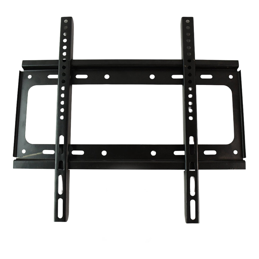 Installed adjustable TV wall mount bracket securely fixed on wall
