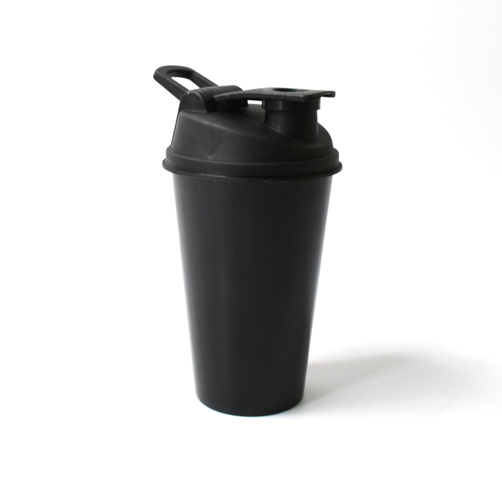 BPA-free shaker bottle with leak-proof flip lid perfect for protein shakes