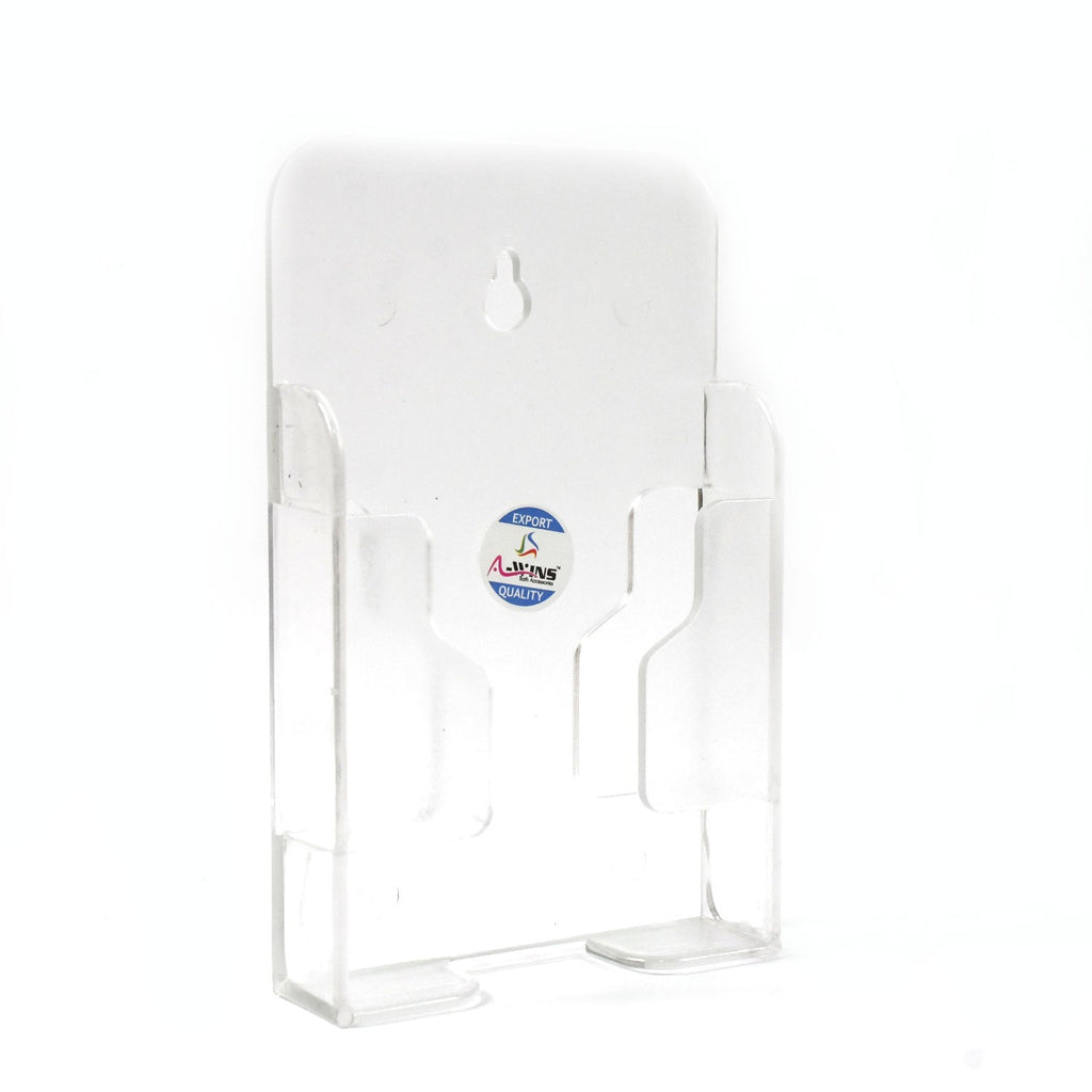 Hands-free phone holder on an office wall, ideal for video calls and productivity.