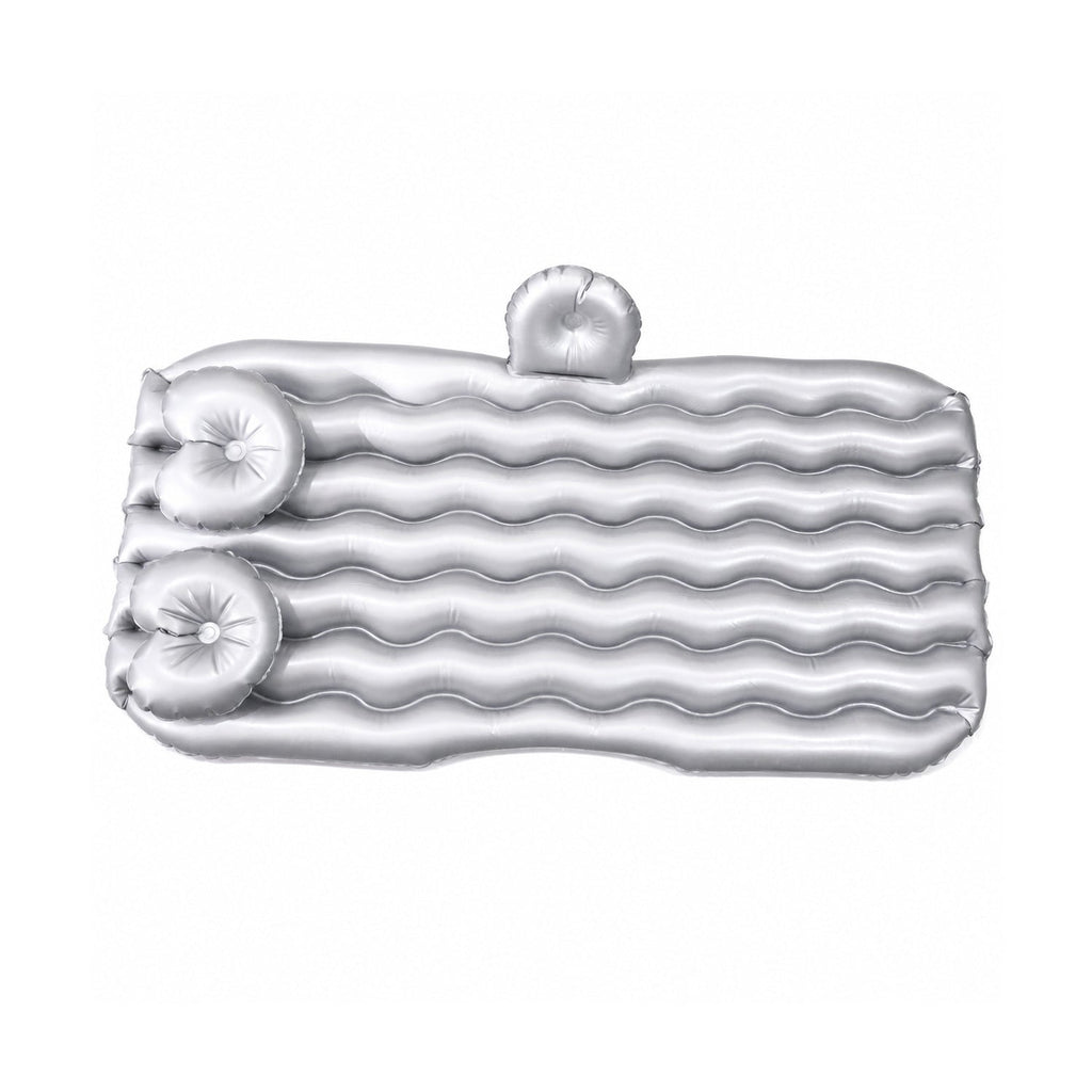 Travel-friendly car air mattress and back seat bed