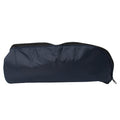 Washable multipurpose pouch with a zip, open to show interior space.