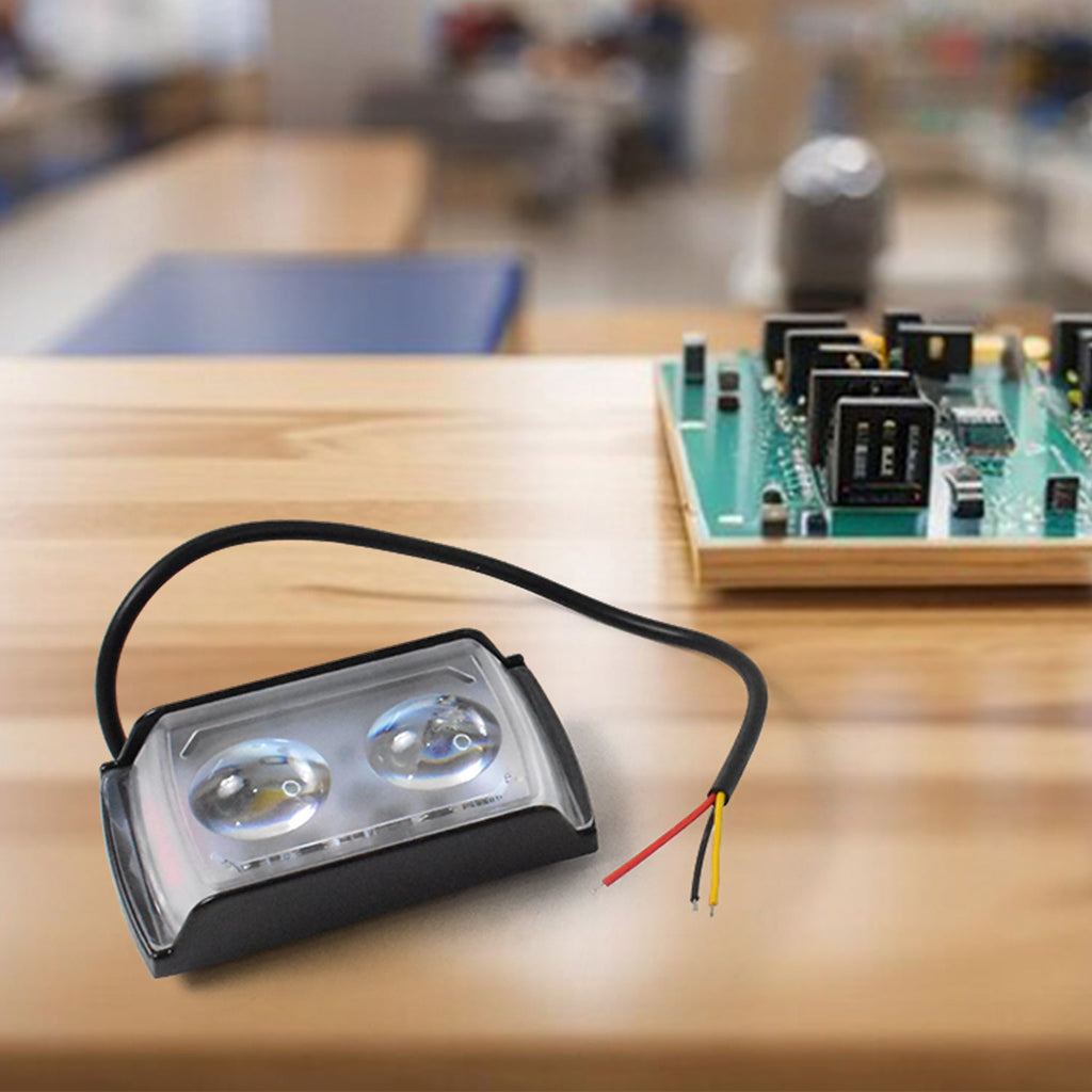 Bright output from 6 Mode LED Fog Light for improved night visibility