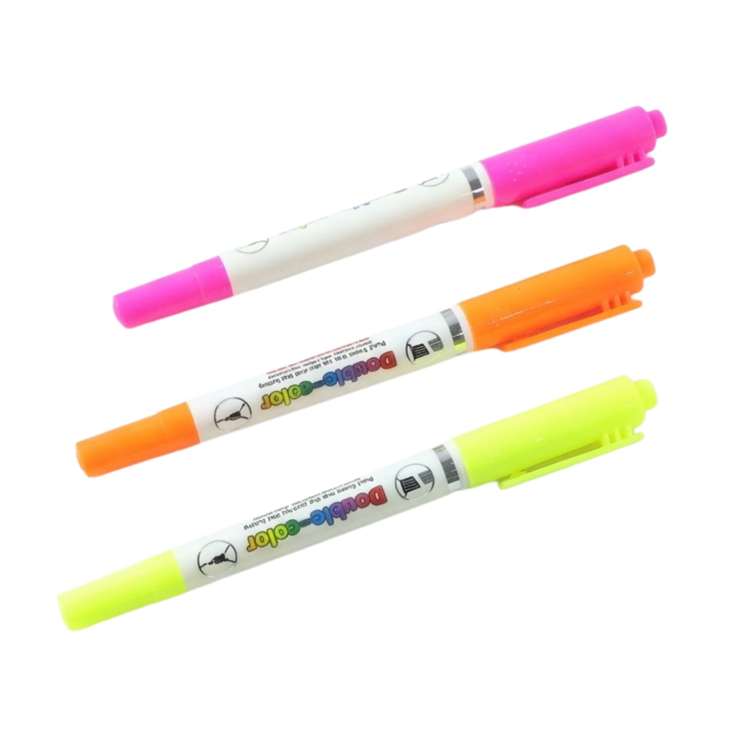 colorful marker highlighter pen set for study and drawing