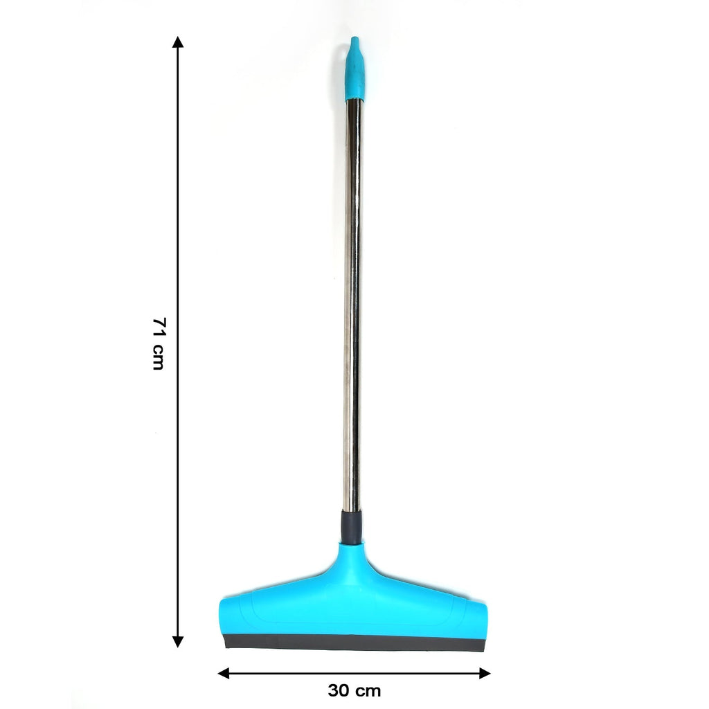 Detail of the durable plastic head on the 12-inch Pro Clean wiper.