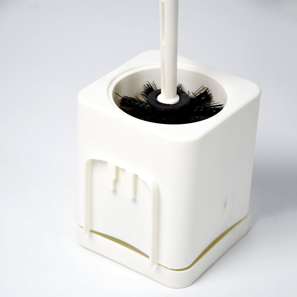 Stylish bathroom toilet brush designed for deep cleaning.