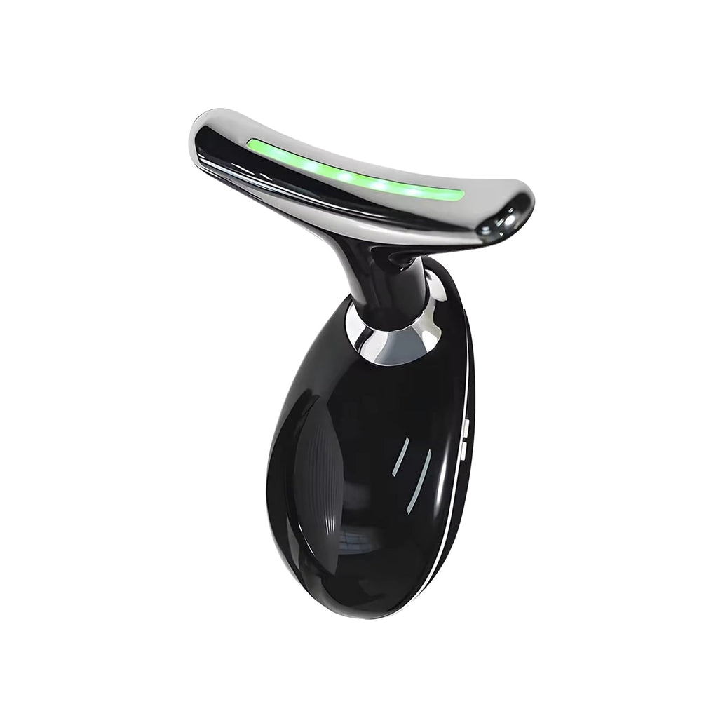 Packaging of the Neck Face Massager, highlighting brand and key features.