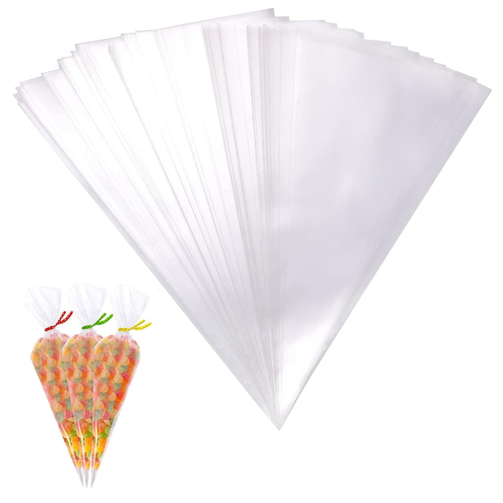 Hand holding a disposable piping bag showing ease of use for decorating