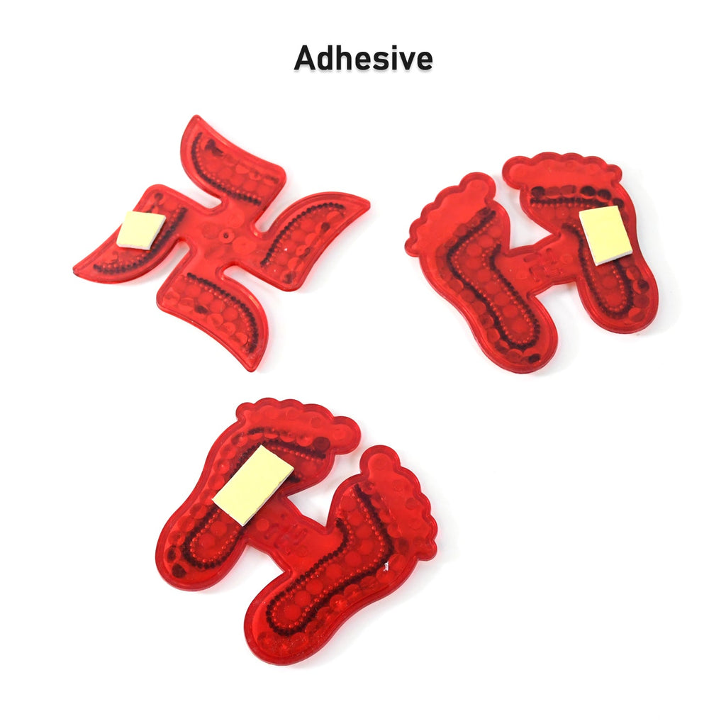 Traditional Sanskriti style Laxmi Charan floor decorative sticker