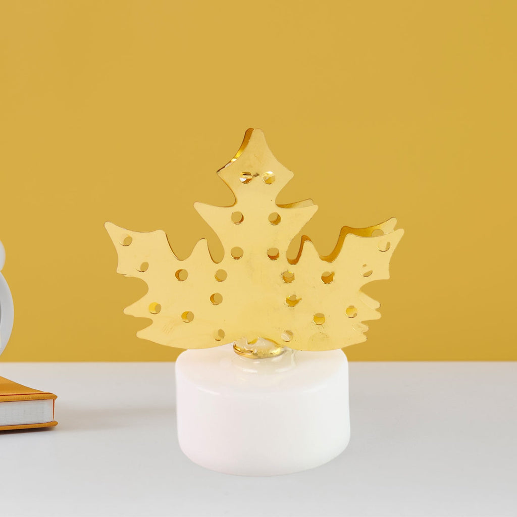 LED decorative diya lamp emitting warm flicker light for festive ambience