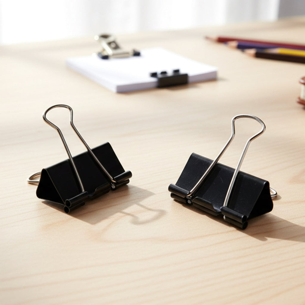 Heavy-duty paper clips for file management and organization