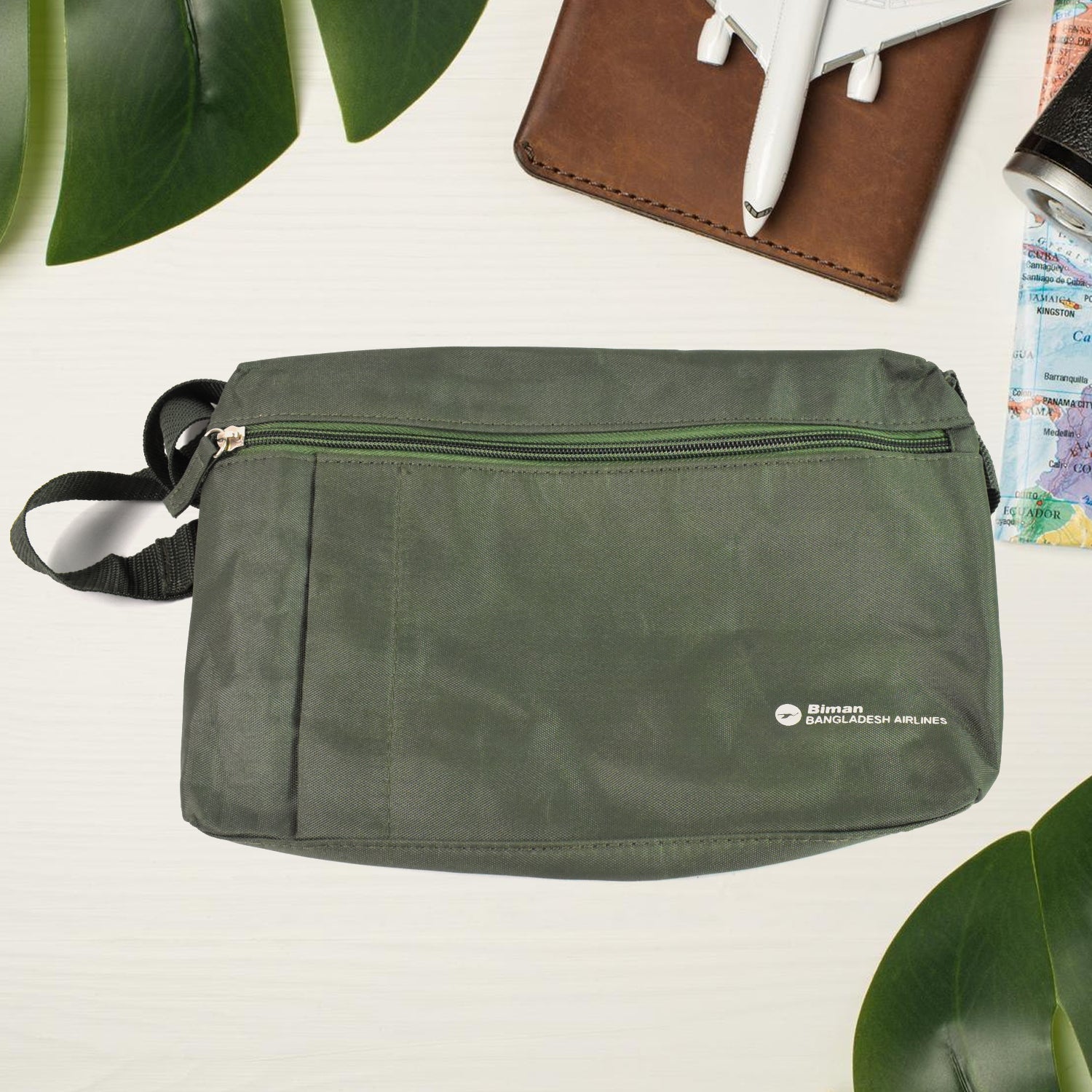 Front view of the lightweight Hajj bag, ideal for spiritual journeys.