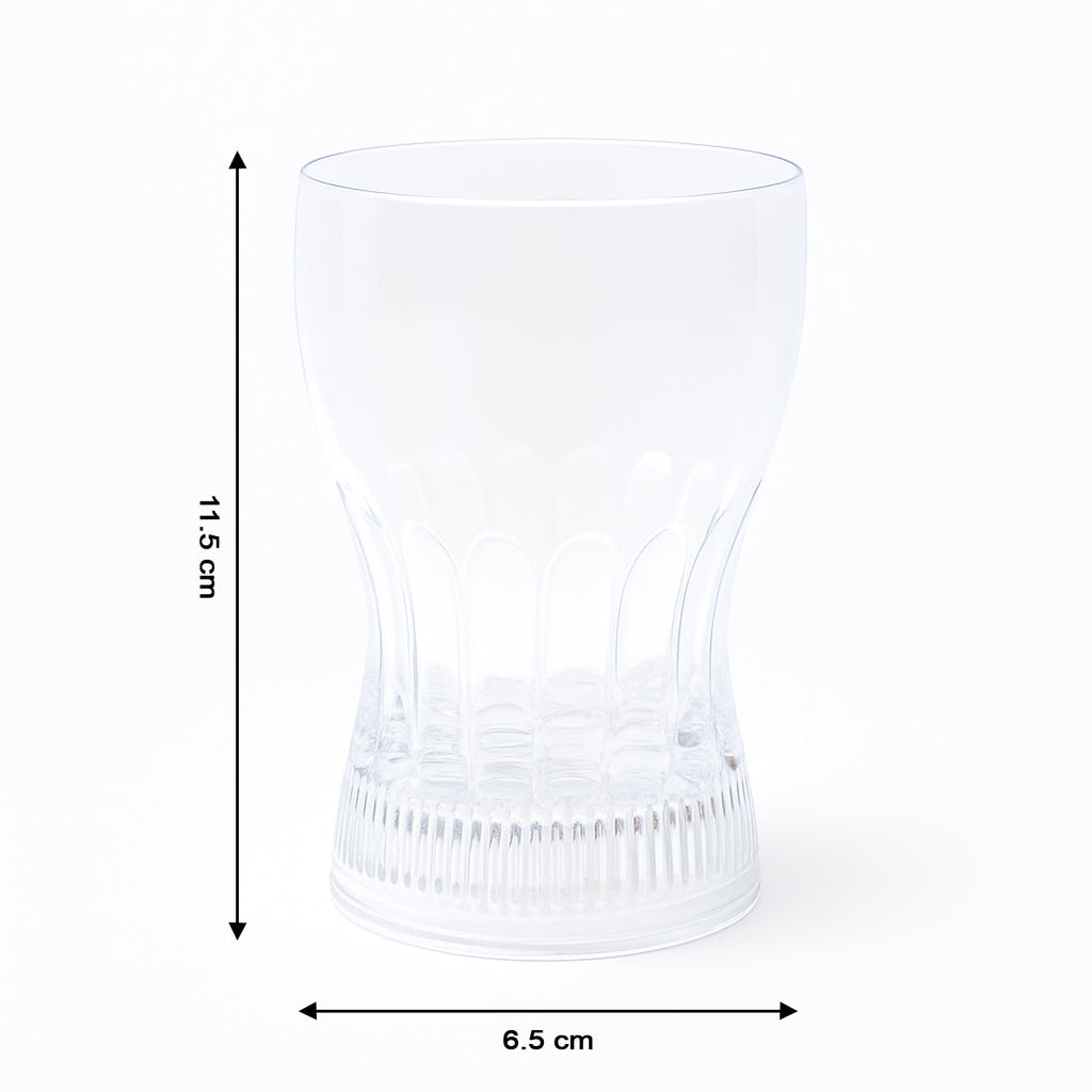 Battery operated LED Light Glass perfect for adding color to party drinks.