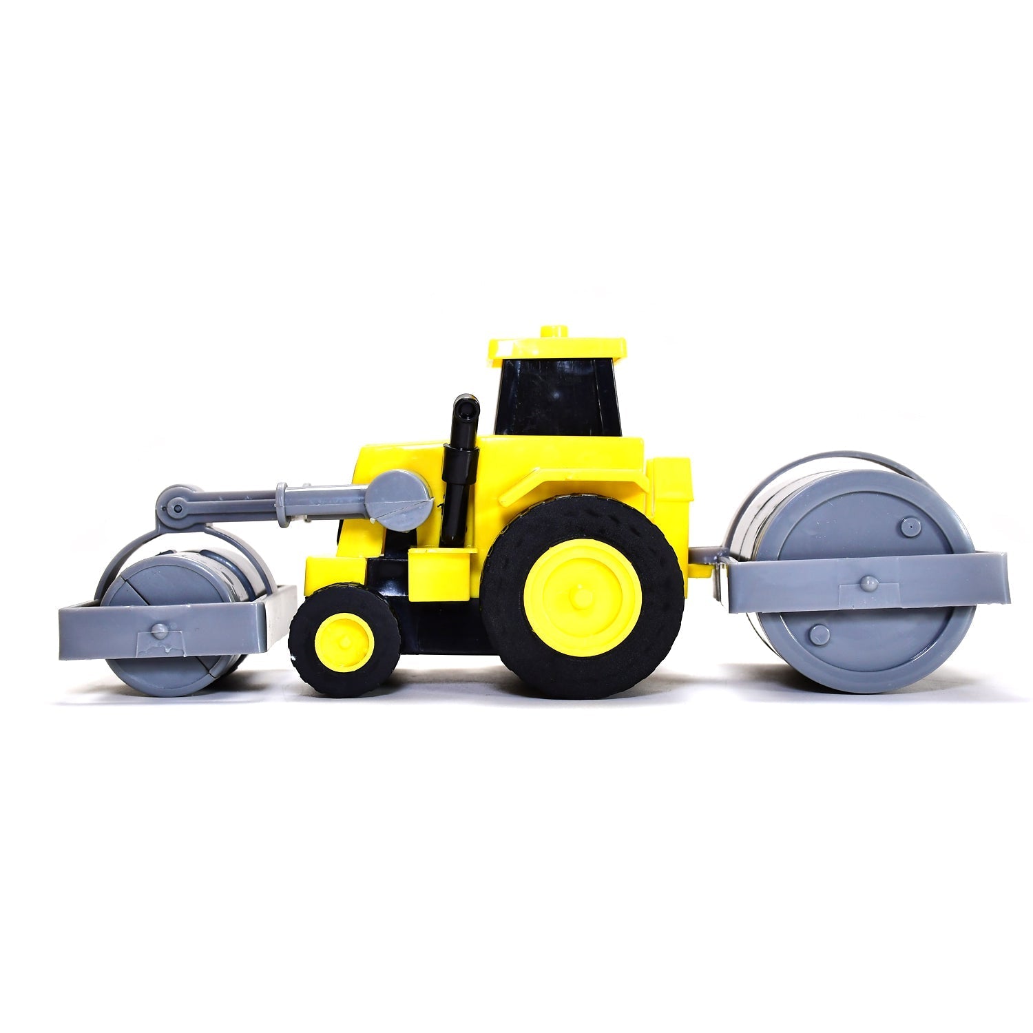 Detailed view of the mini excavator loader's features and moving parts.