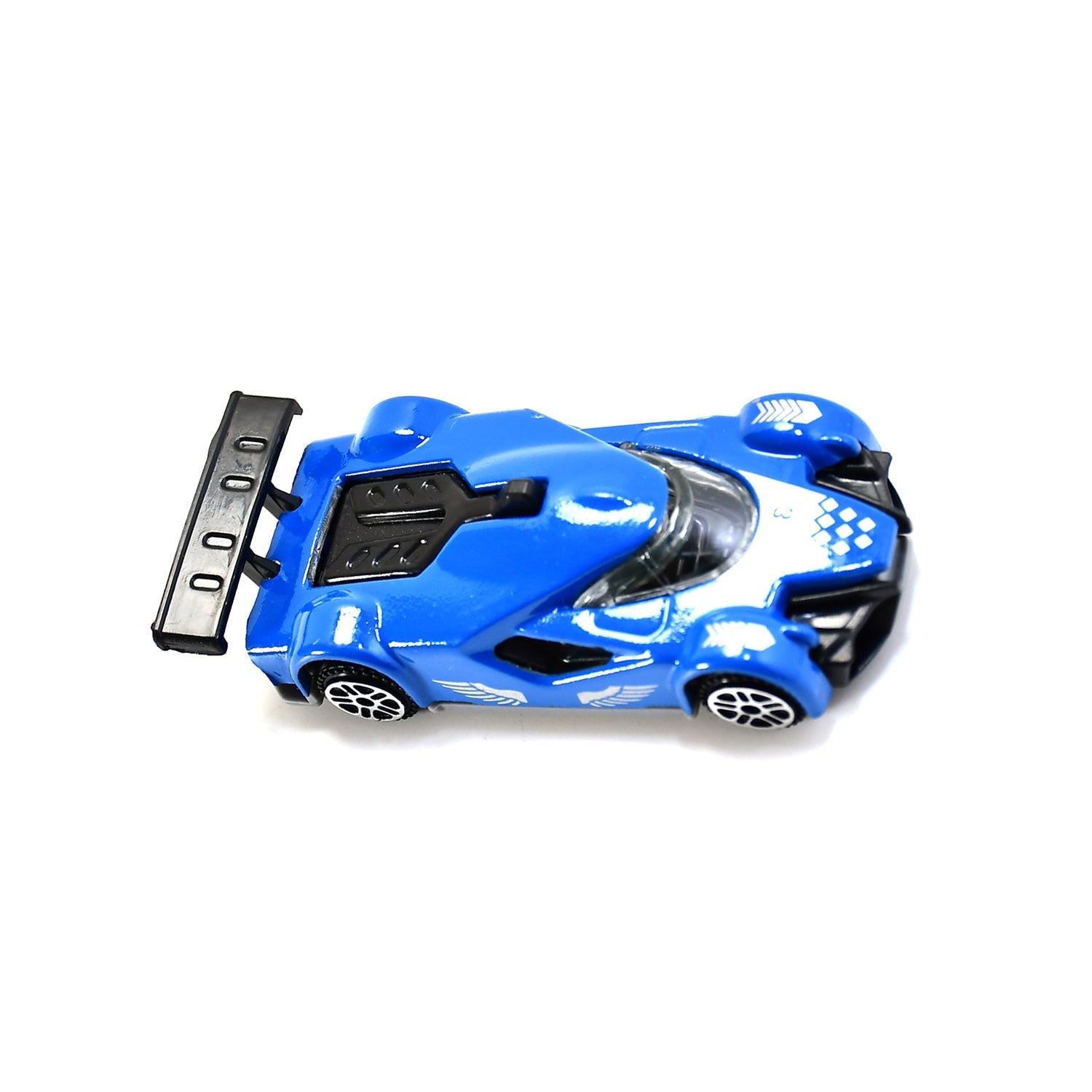 Side view of the Die-Cast Street Racer Car, perfect for kids' racing adventures.
