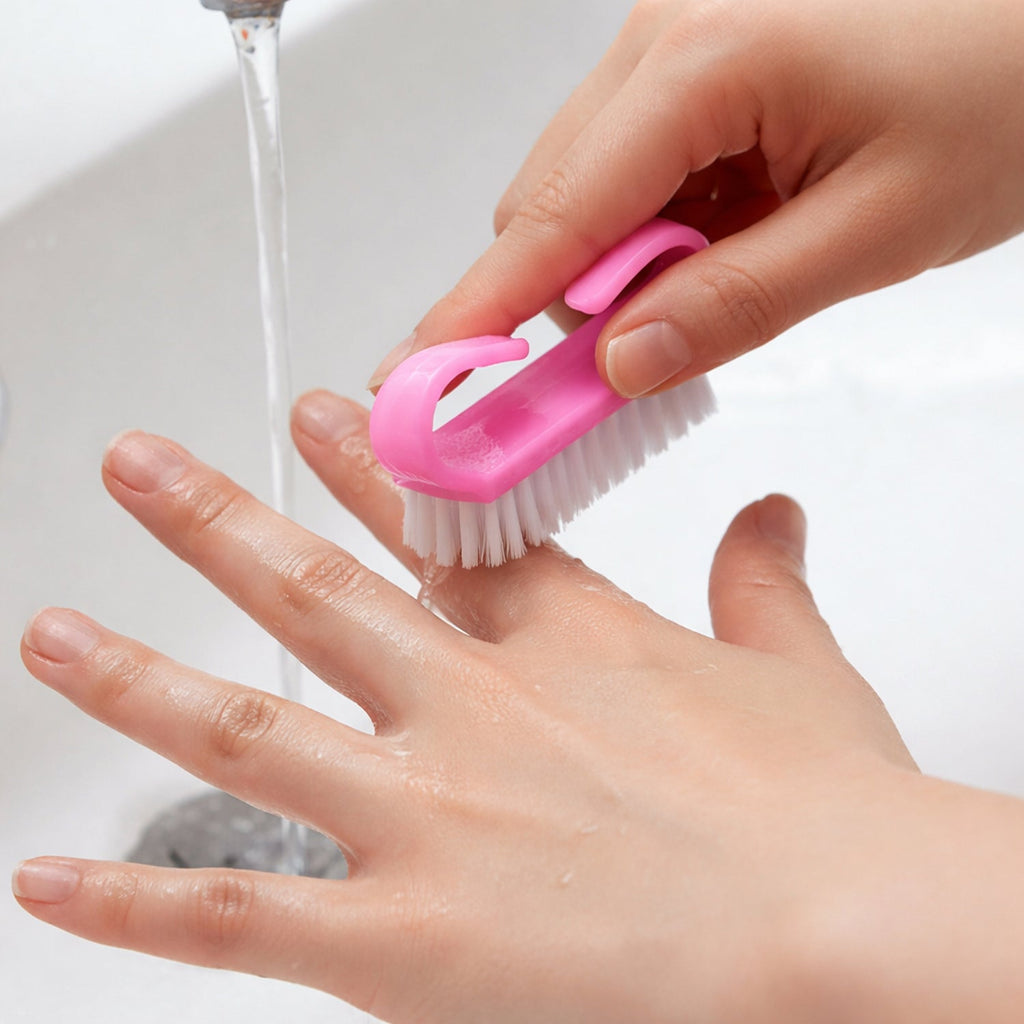 Compact manicure set with multiple grooming tools