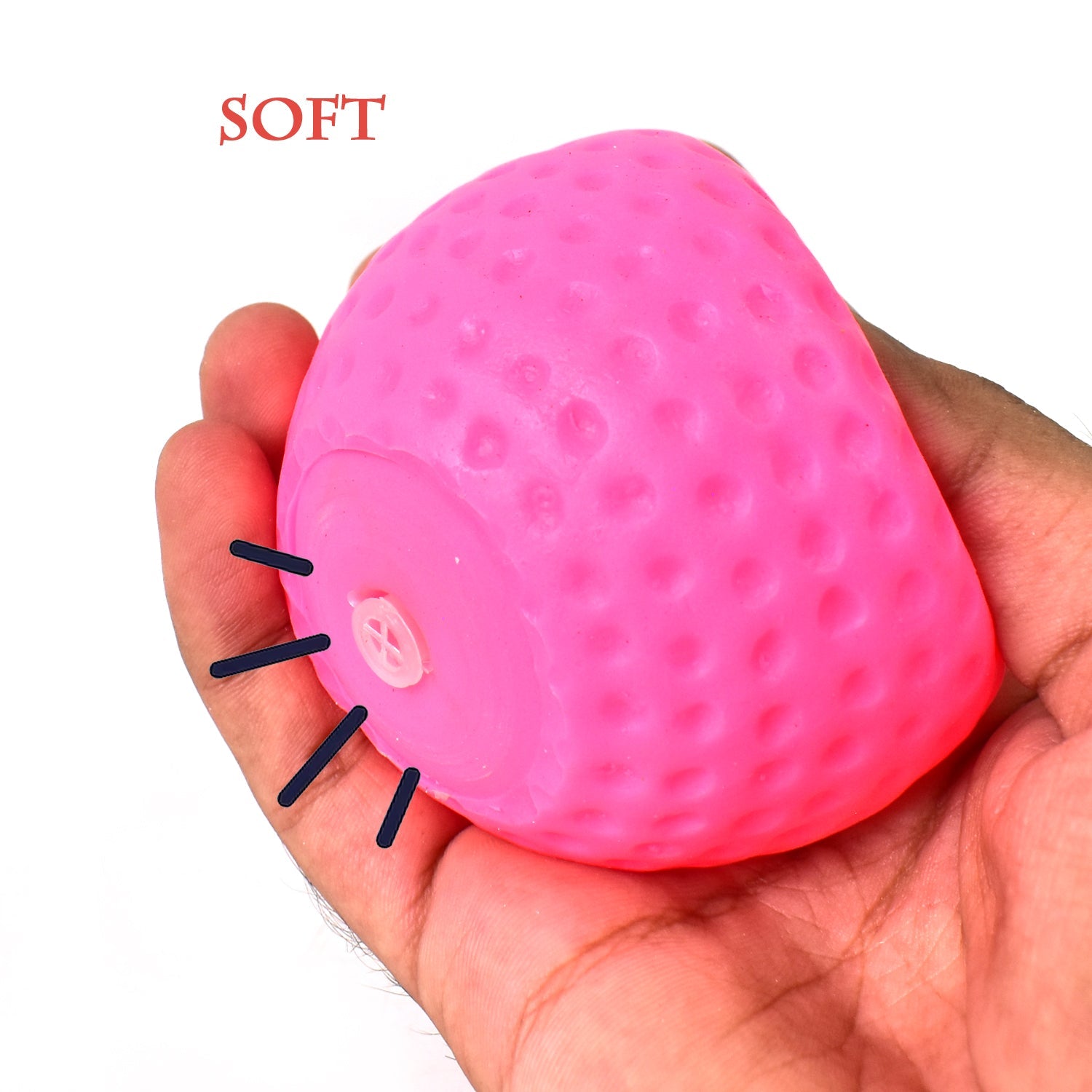 Brightly colored soft balls scattered on a clean surface, highlighting their playful appeal.