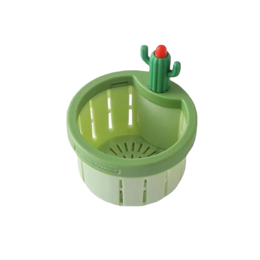 Efficient food waste collector filter for a hygienic kitchen sink.