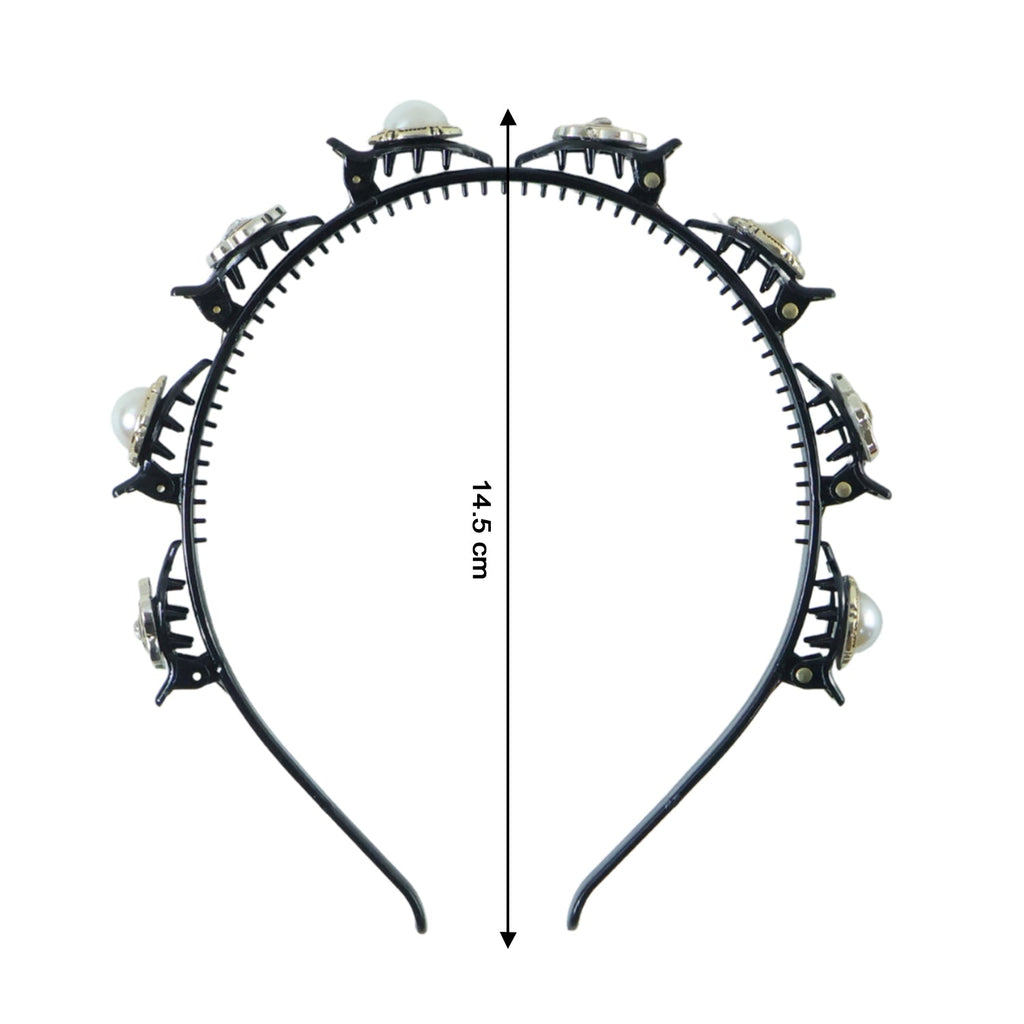 Comfortable and elegant pearl hair band for all hairstyles