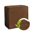 Styleva Organic Cocopeat Block, 1 KG, shown ready for use in home gardening.