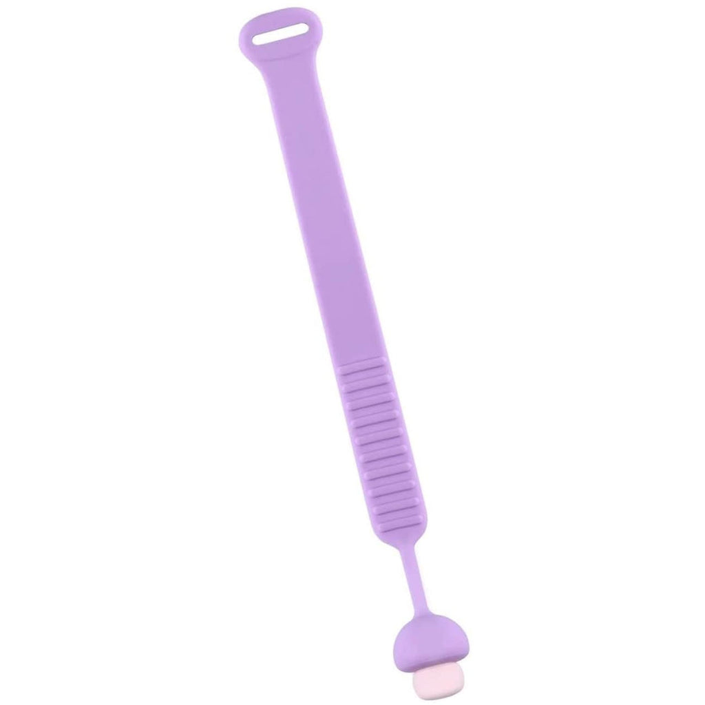 The 'Silicone Seat Helper' for hands-free toilet seat lifting.
