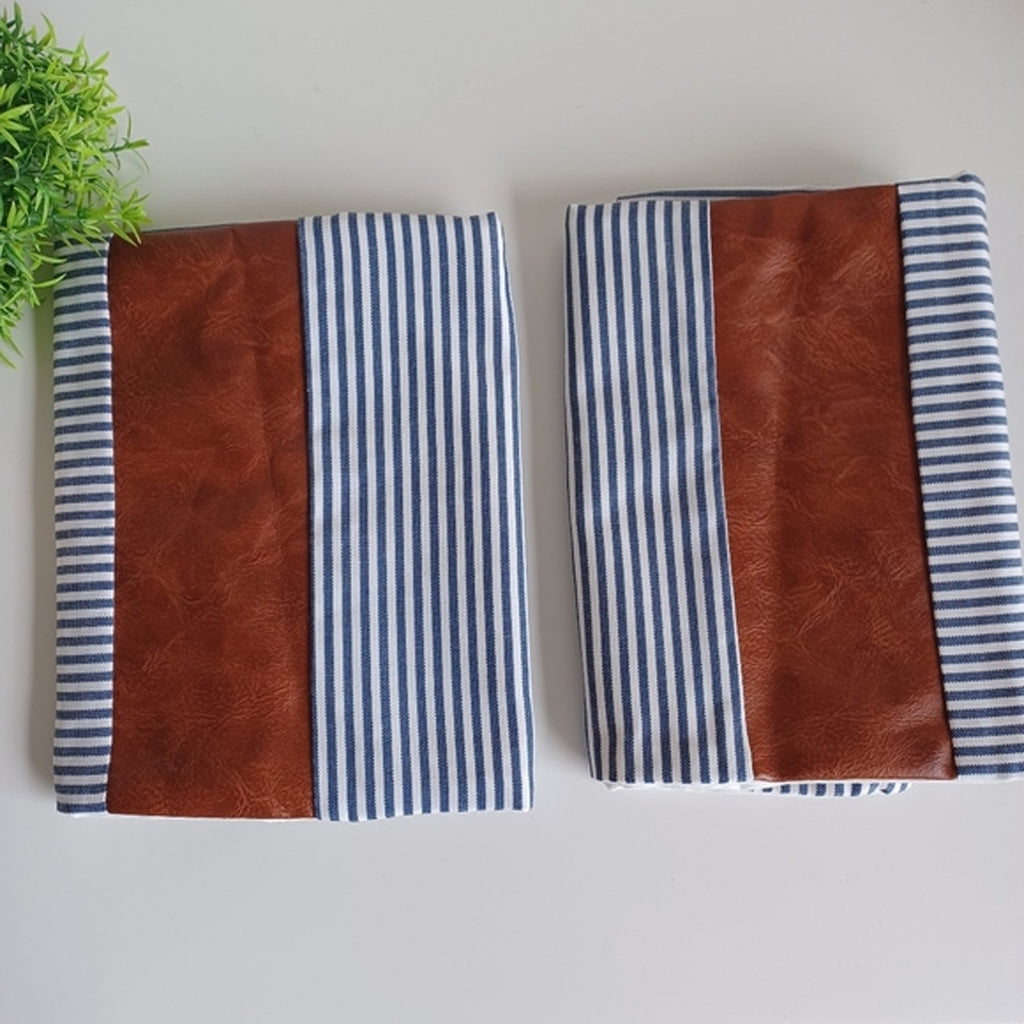 Soft and durable cotton blend material of the cushion cover