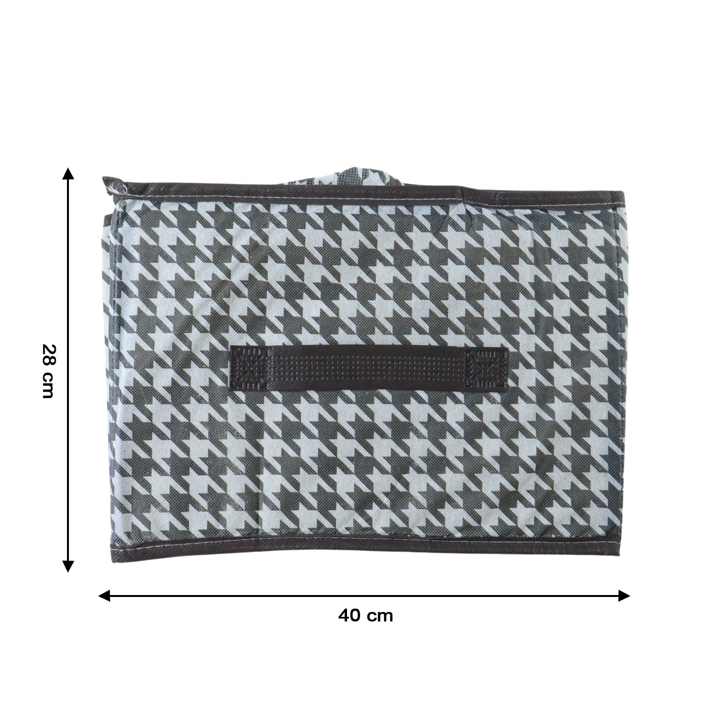 Home organization foldable fabric storage basket
