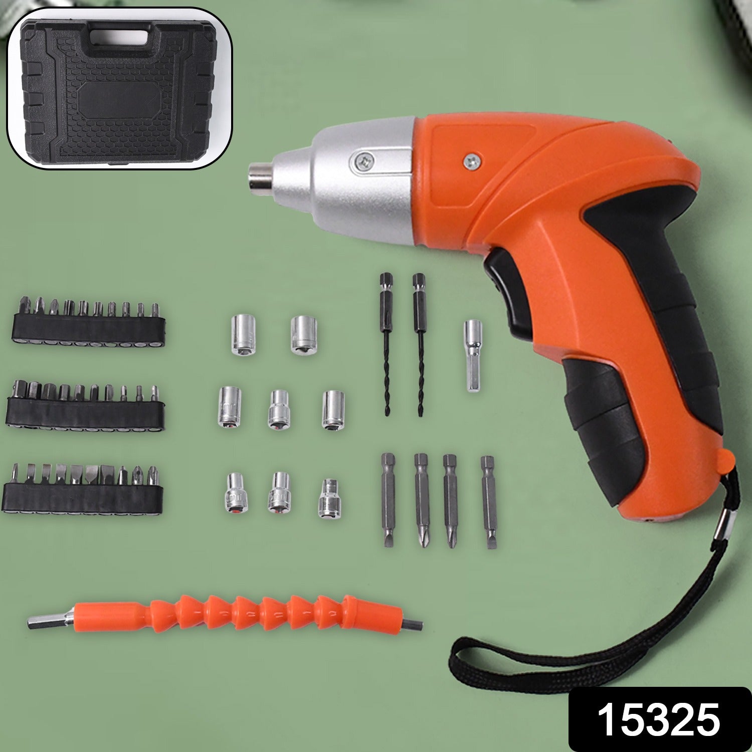 Cordless electric screwdriver assembling wooden furniture easily